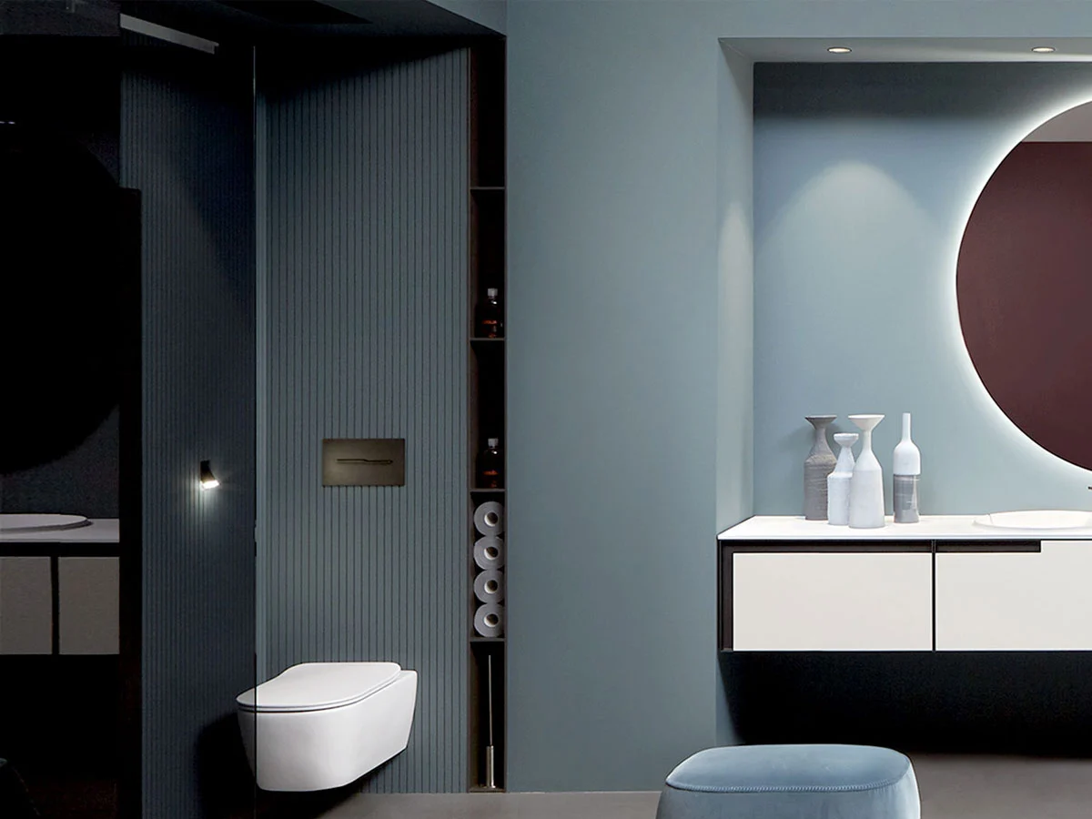 Antoniolupi Dimezzo And Framezzo Open Cabinet And Shelf
