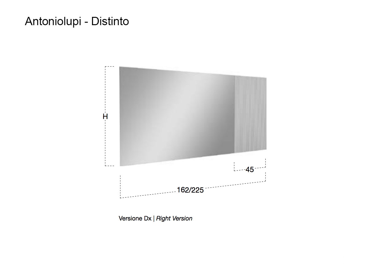 Antoniolupi Distinto Mirror