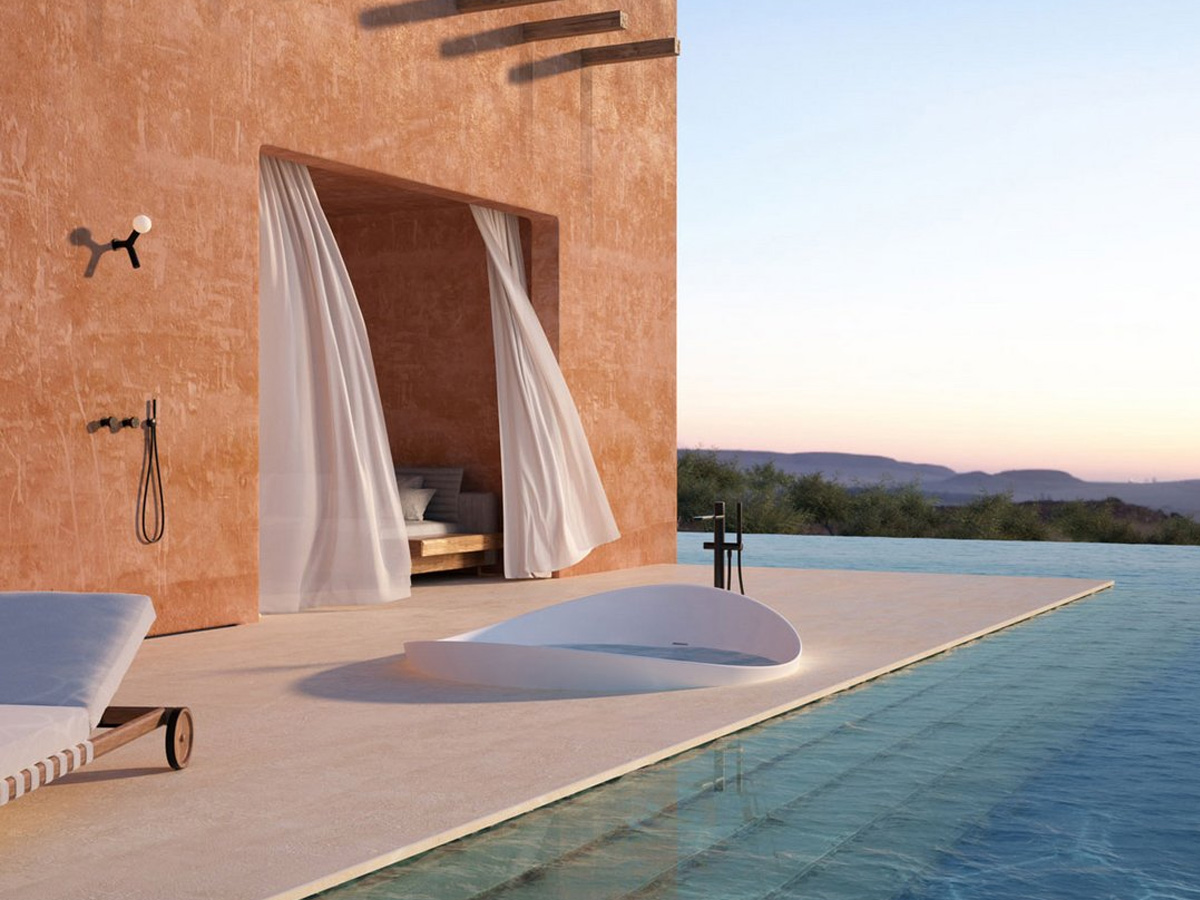 Antoniolupi Dune Bathtub