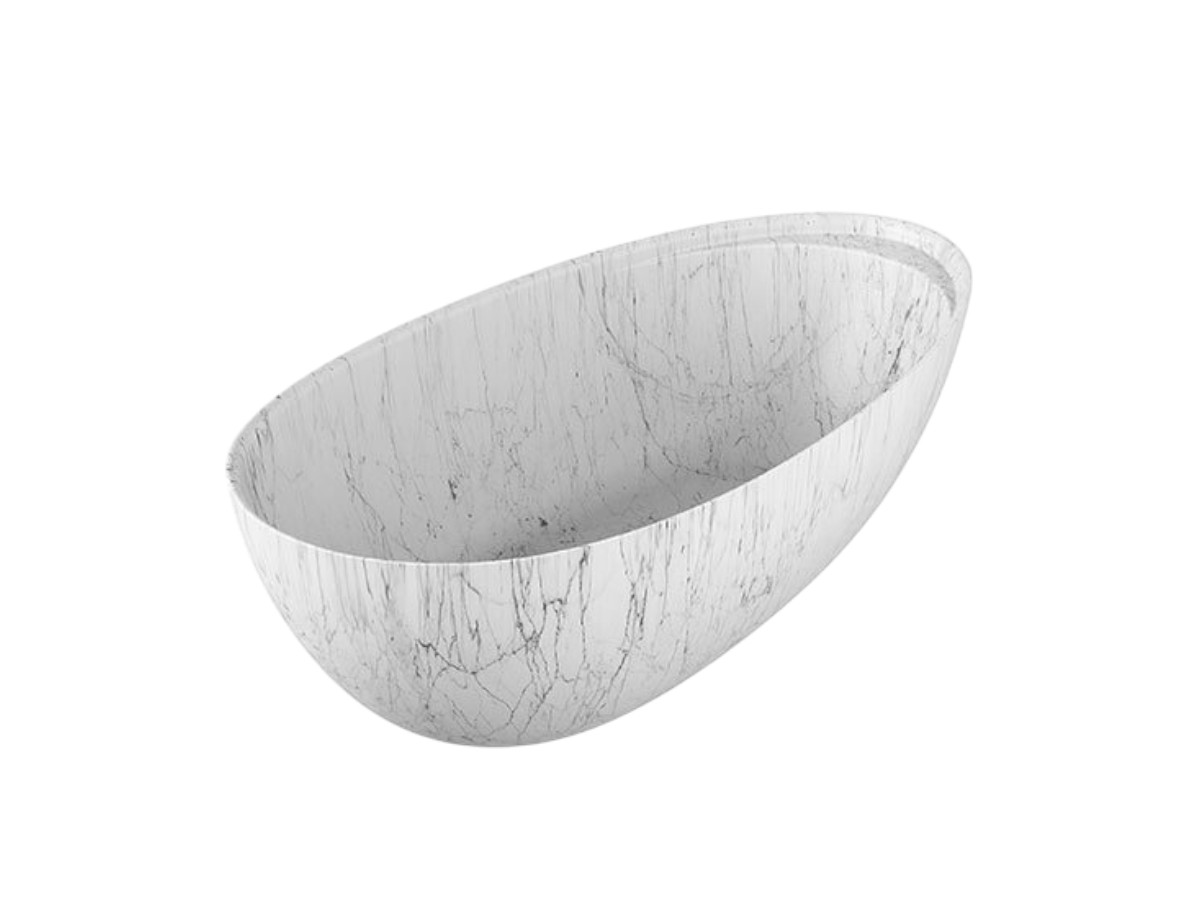 Antoniolupi Eclipse Bathtub Carrara Marble