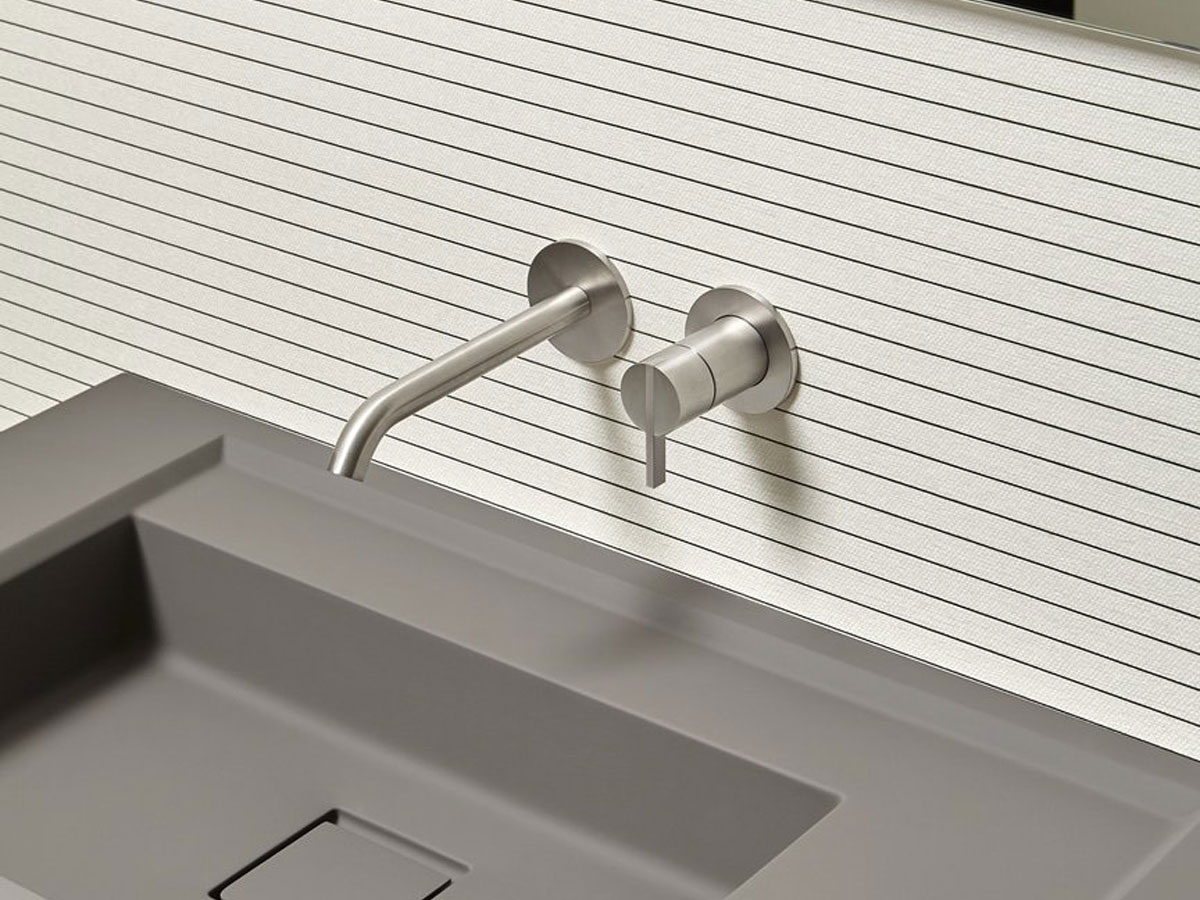Antoniolupi Essentia Mixer Wall Mounted Washbasin Bocca Curva