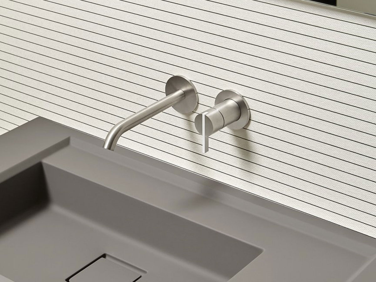 Antoniolupi Essentia Mixer Wall Mounted Washbasin Bocca Curva
