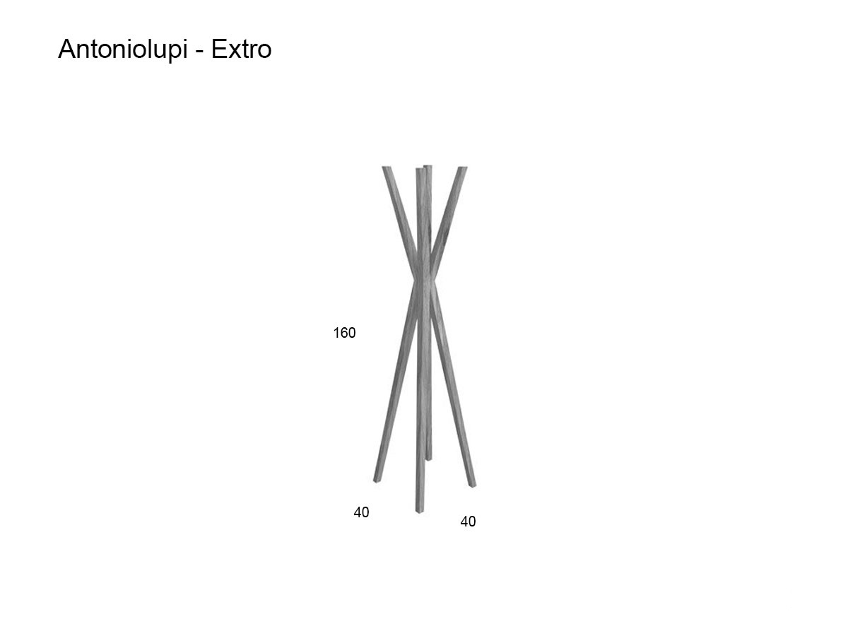 Antoniolupi Extro Coat Stand