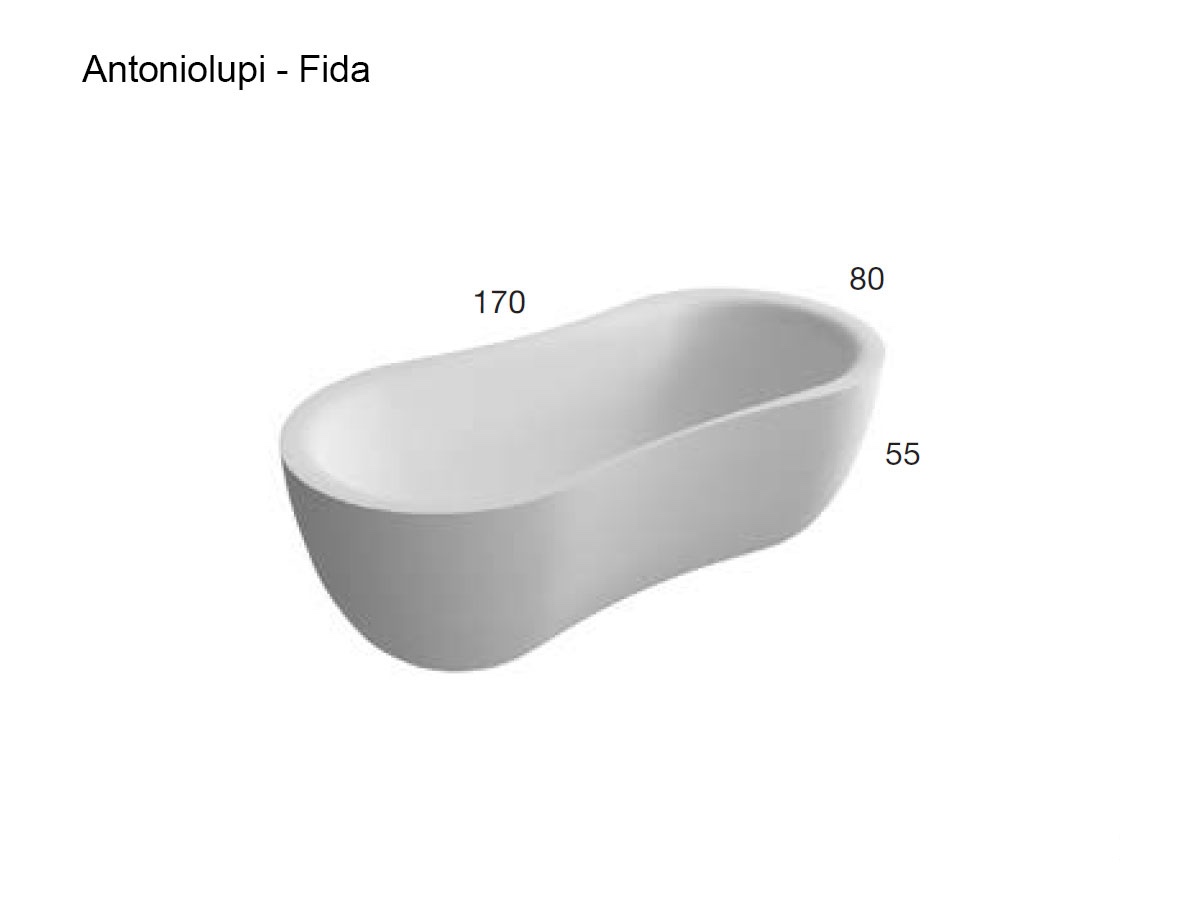 Antoniolupi Fida Bathtub Flumood