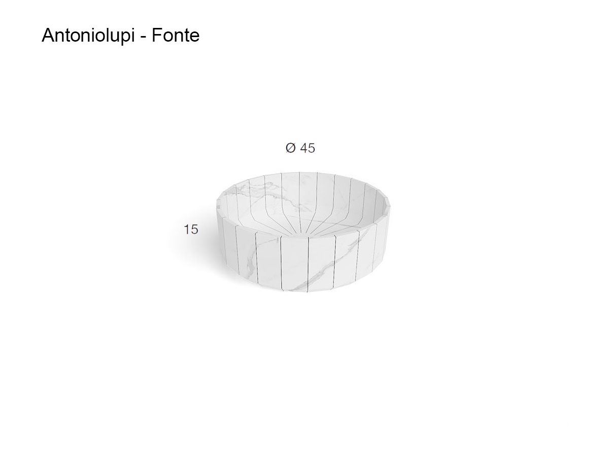 Antoniolupi Fonte Sink
