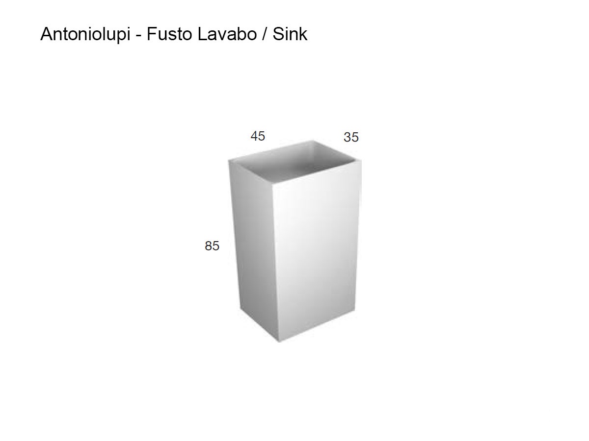 Antoniolupi Fusto Freestanding Washbasin