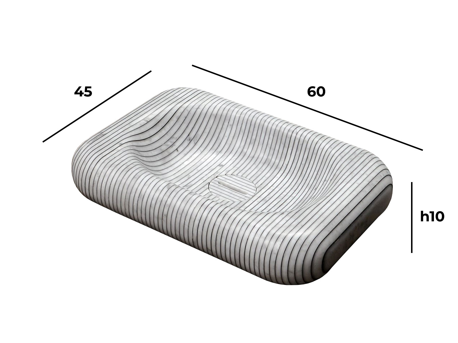 Antoniolupi Gessati160 Sink