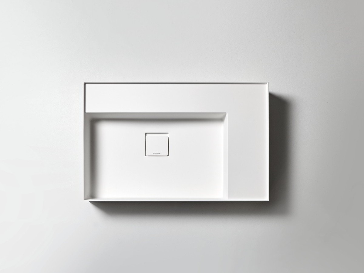 Antoniolupi Graffio M72 Countertop Washbasin White