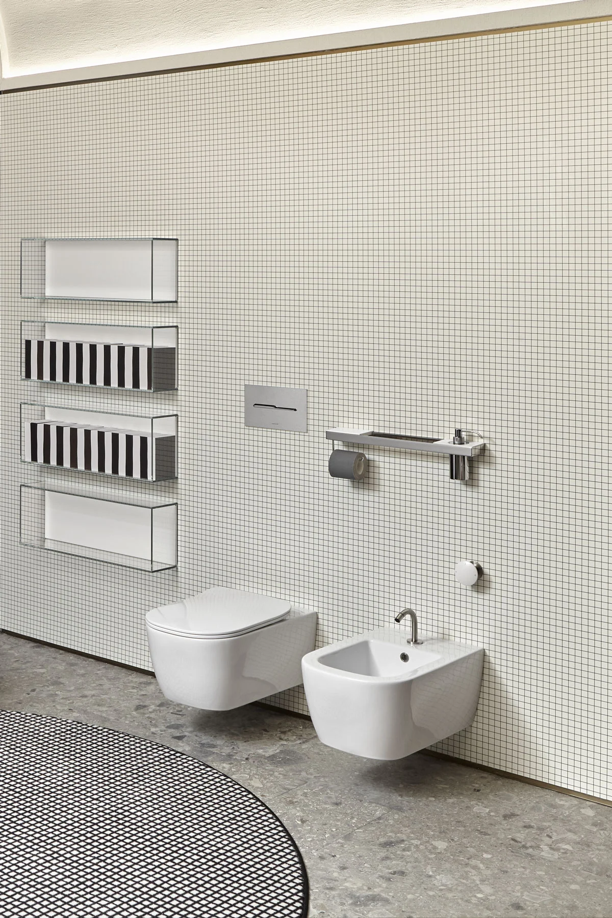 Antoniolupi Komodo Wall Hung Bathroom Set