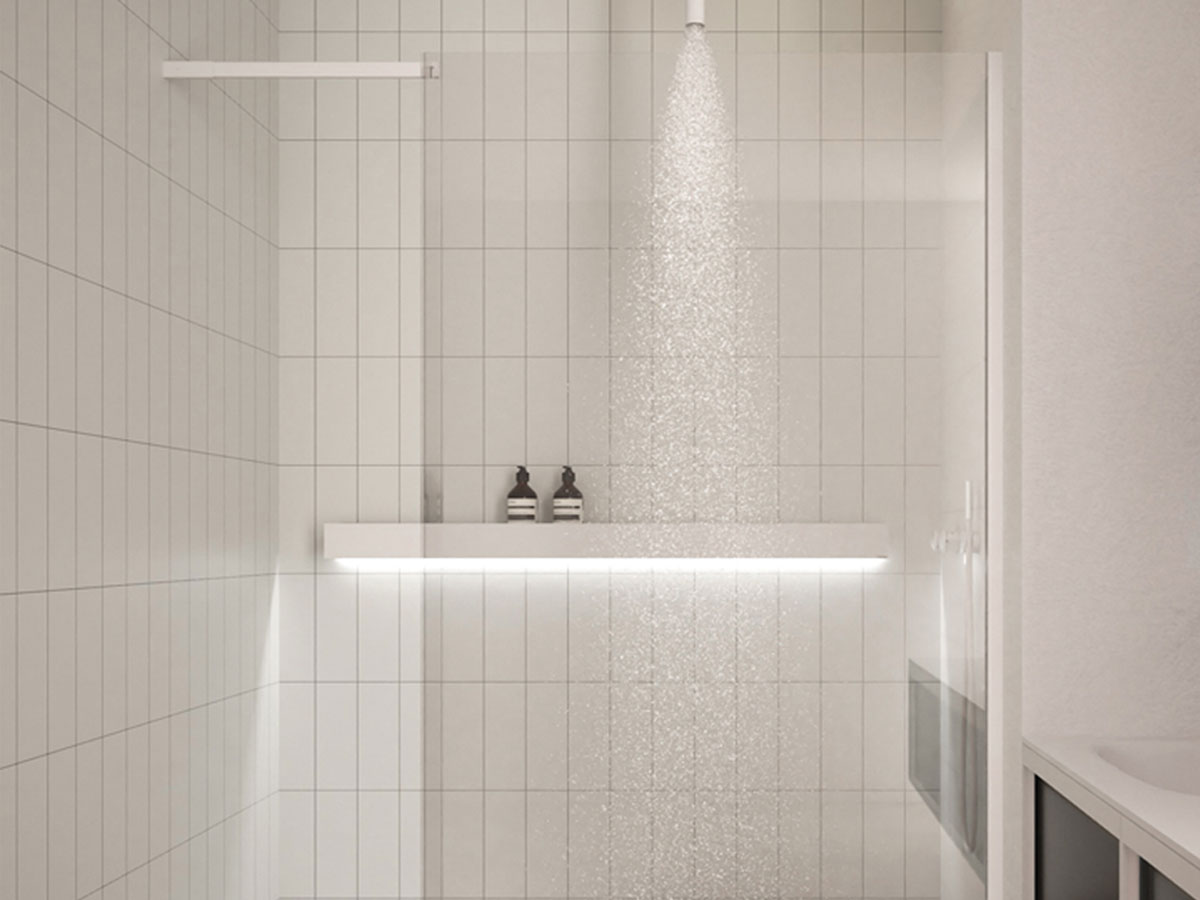 Antoniolupi Letteramuta Shower Shelf