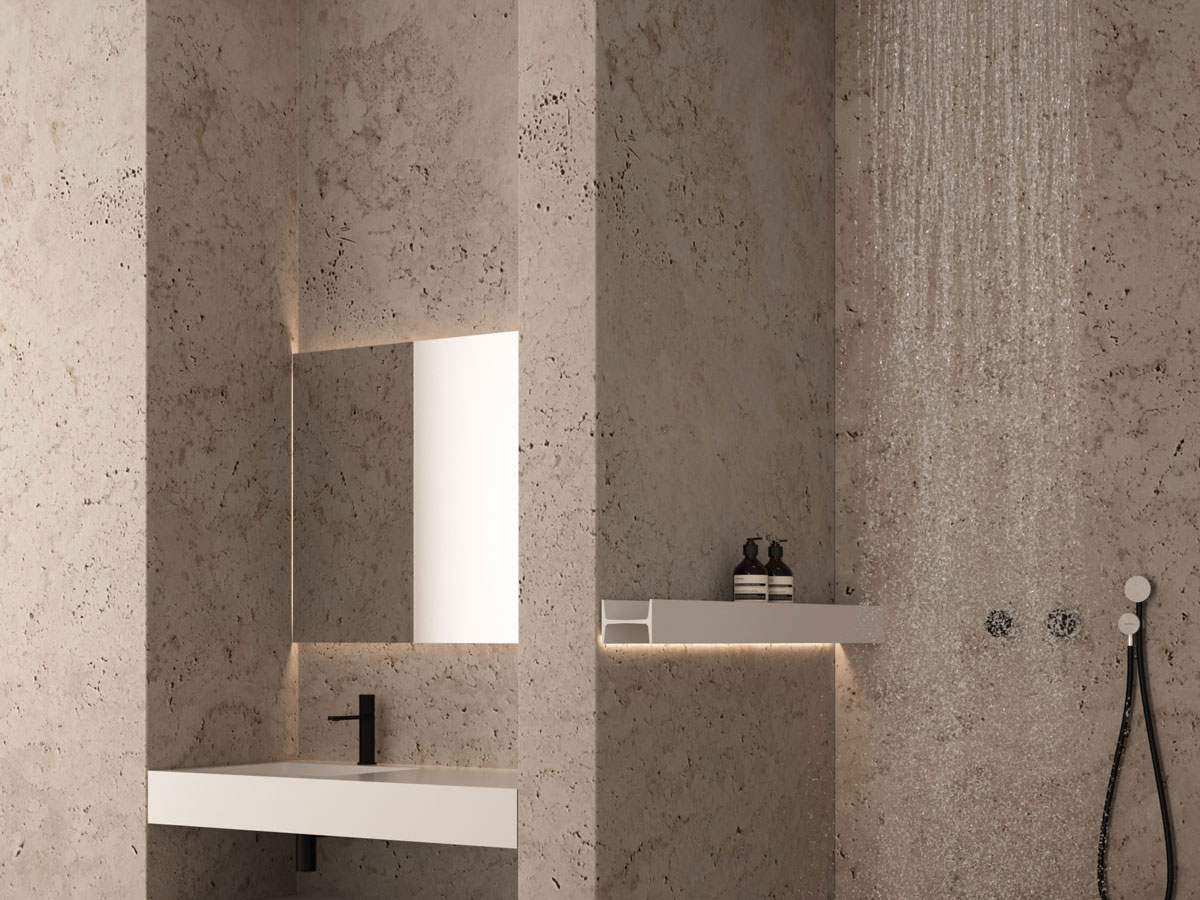 Antoniolupi Letteramuta Shower Shelf