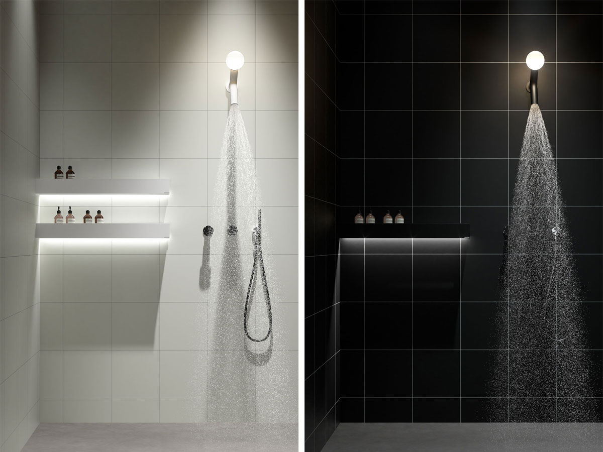 Antoniolupi Letteramuta Shower Shelf