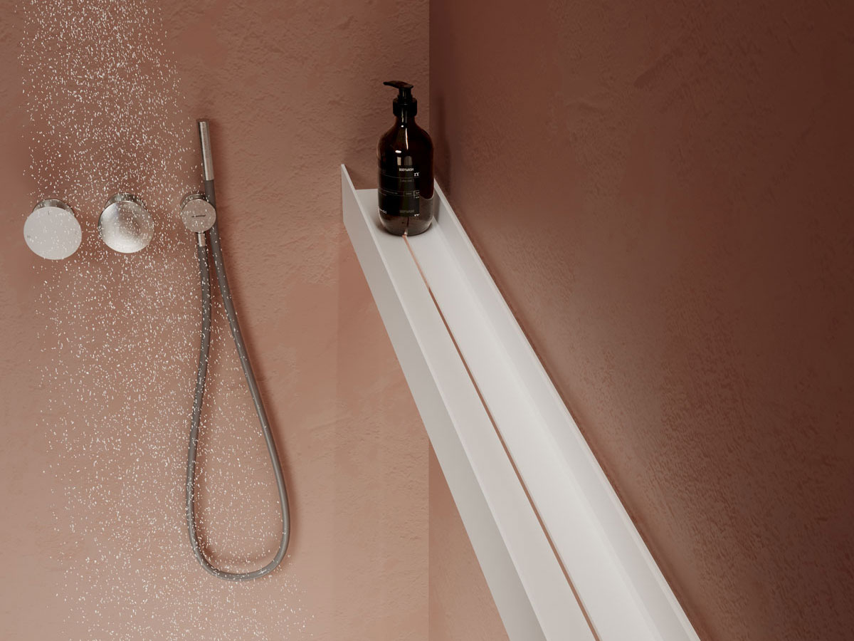 Antoniolupi Letteramuta Shower Shelf