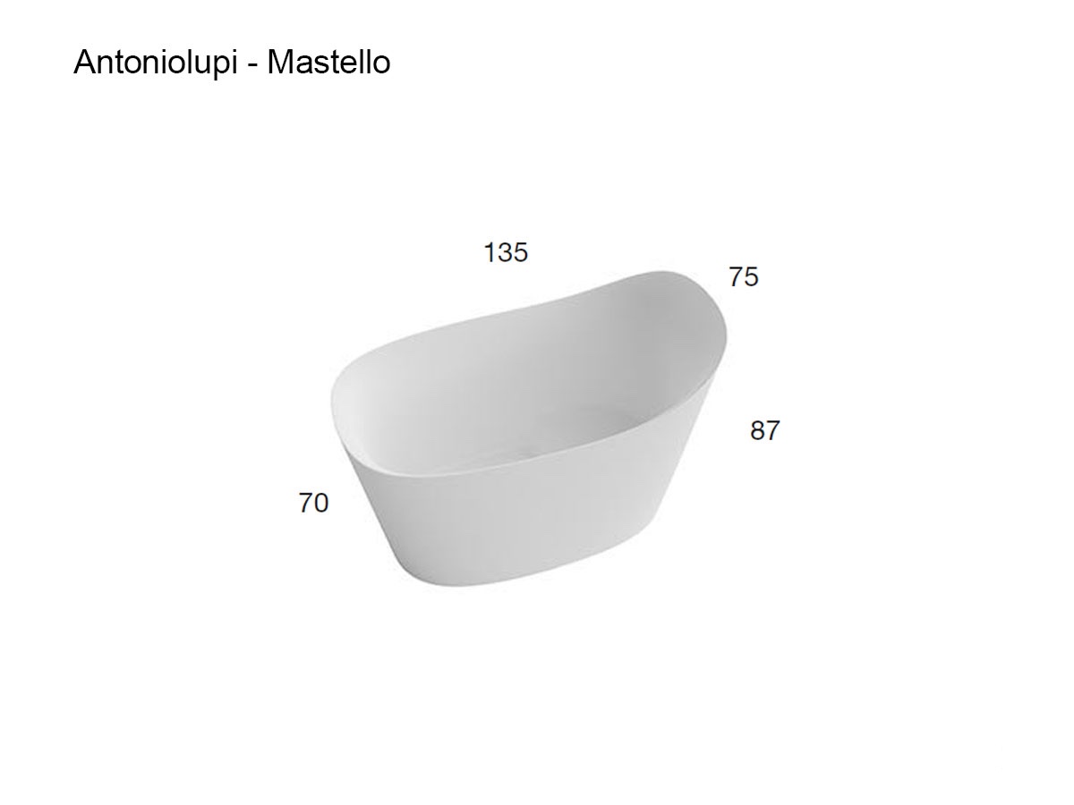 Antoniolupi Mastello Bathtub