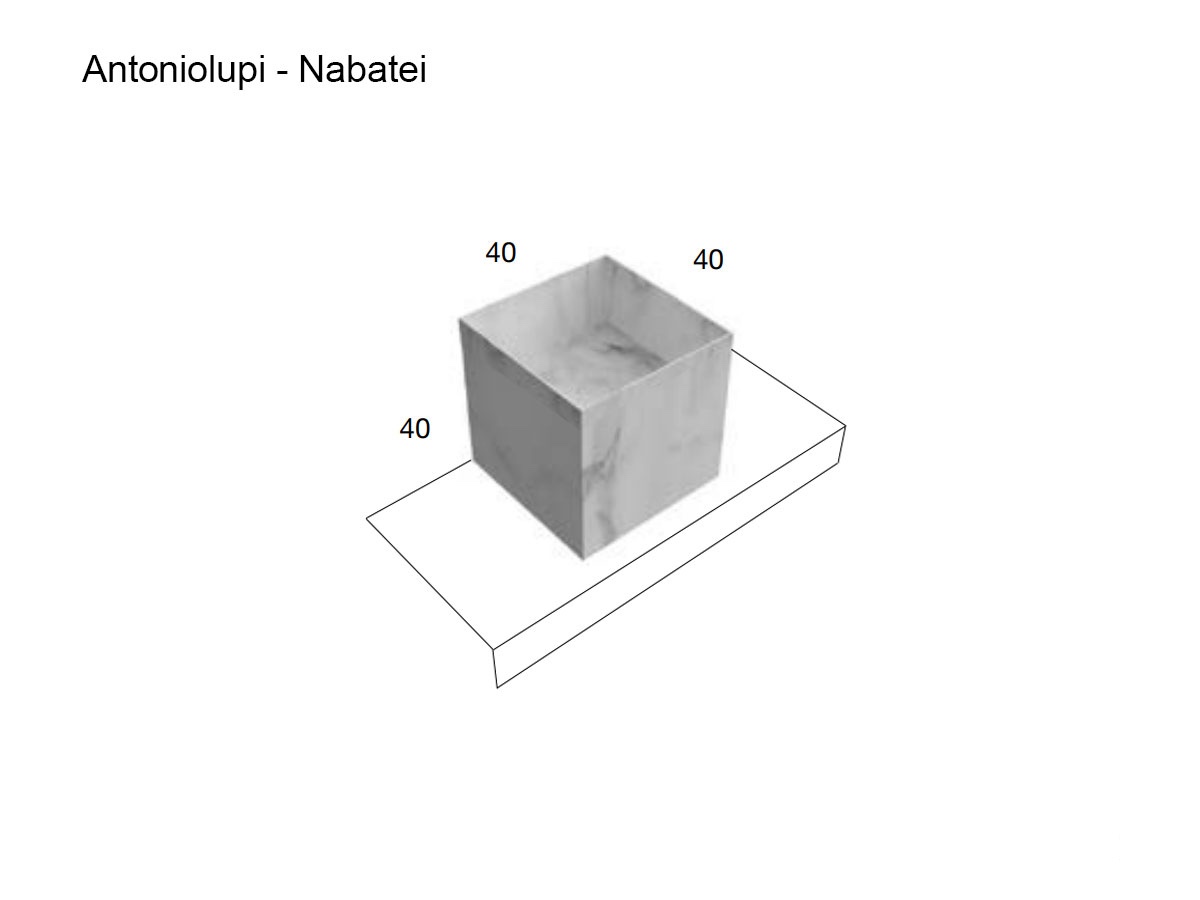 Antoniolupi Nabatei Countertop Washbasin