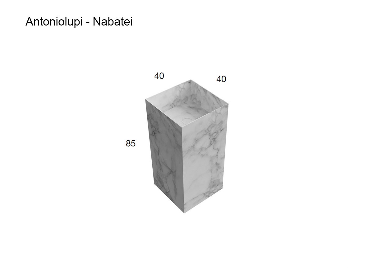Antoniolupi Nabatei Freestanding Washbasin