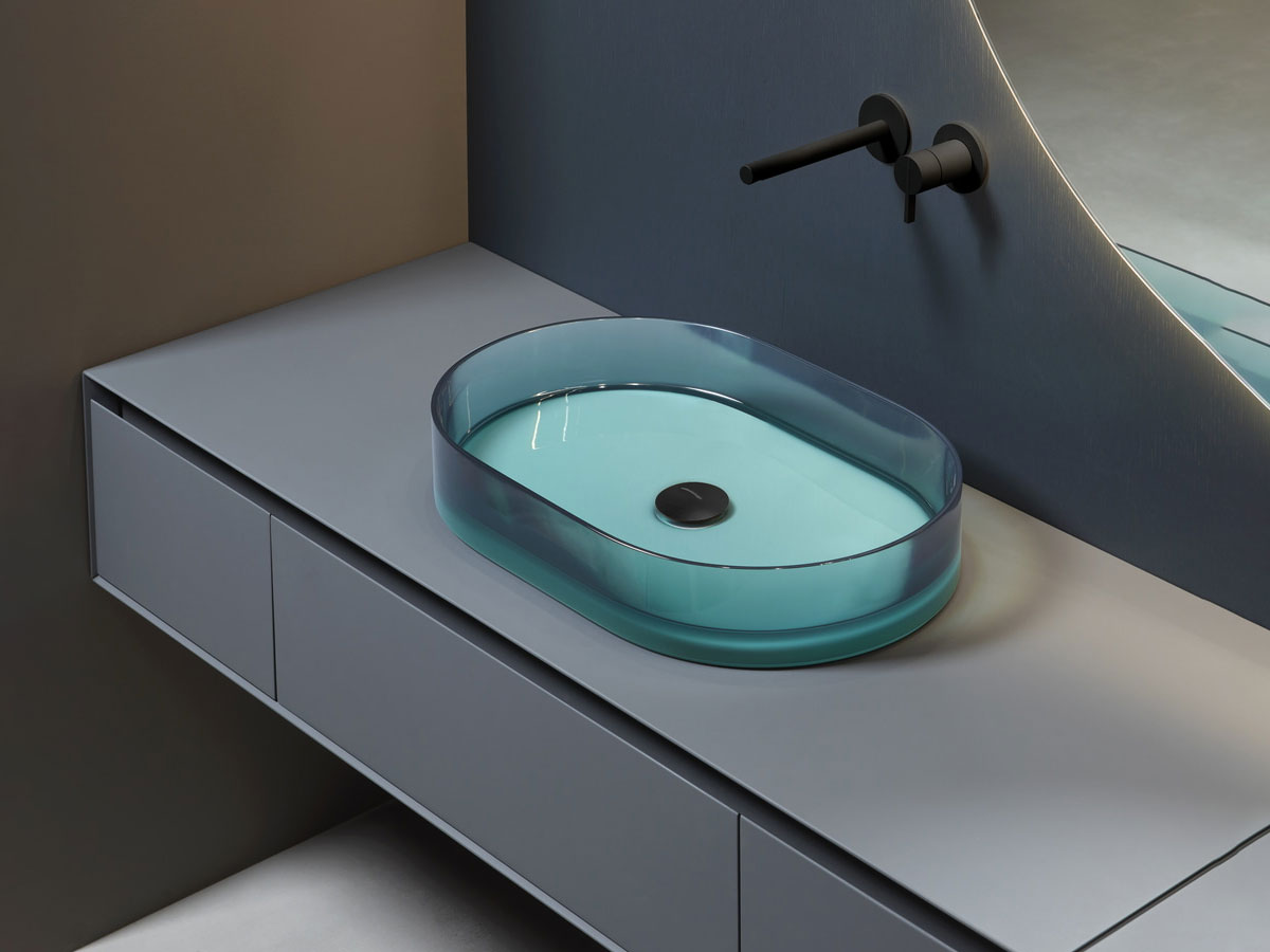 Antoniolupi Nabatei Lavabo Oval Soprapiano