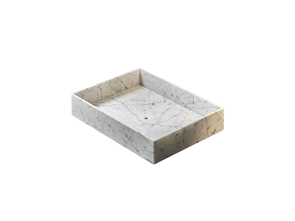 Antoniolupi Nabatei Rectangular Countertop Washbasin Marble