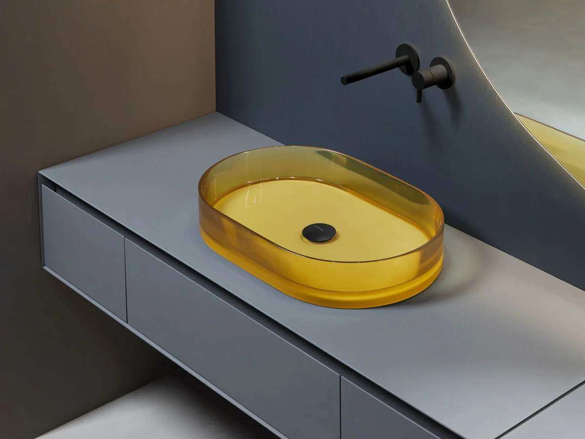 Antoniolupi Nabatei Lavabo Oval Soprapiano