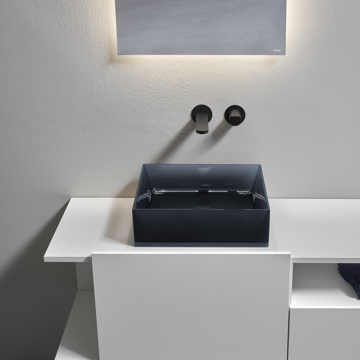 Antoniolupi Nabatei Square Countertop Washbasin