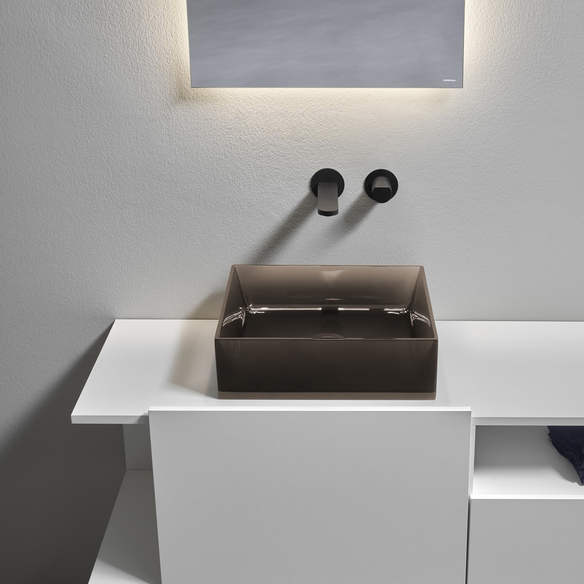 Antoniolupi Nabatei Square Countertop Washbasin