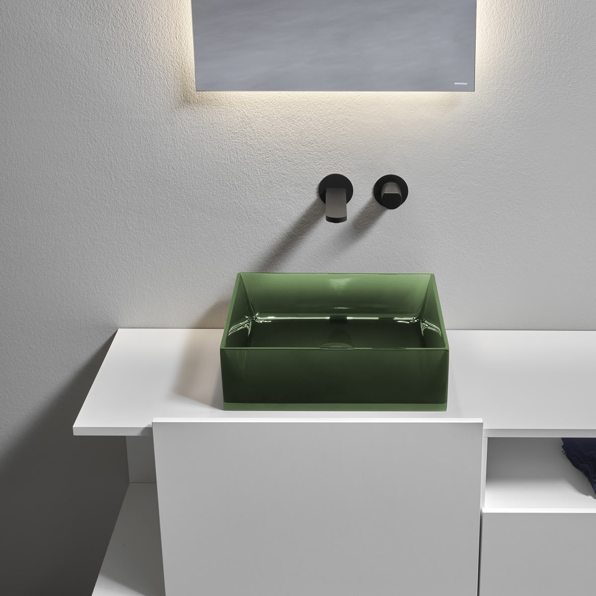Antoniolupi Nabatei Square Countertop Washbasin