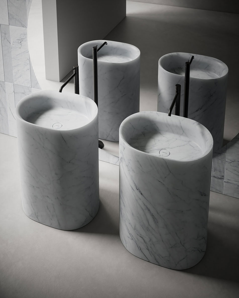 Antoniolupi Nebula Stone Freestanding Washbasin