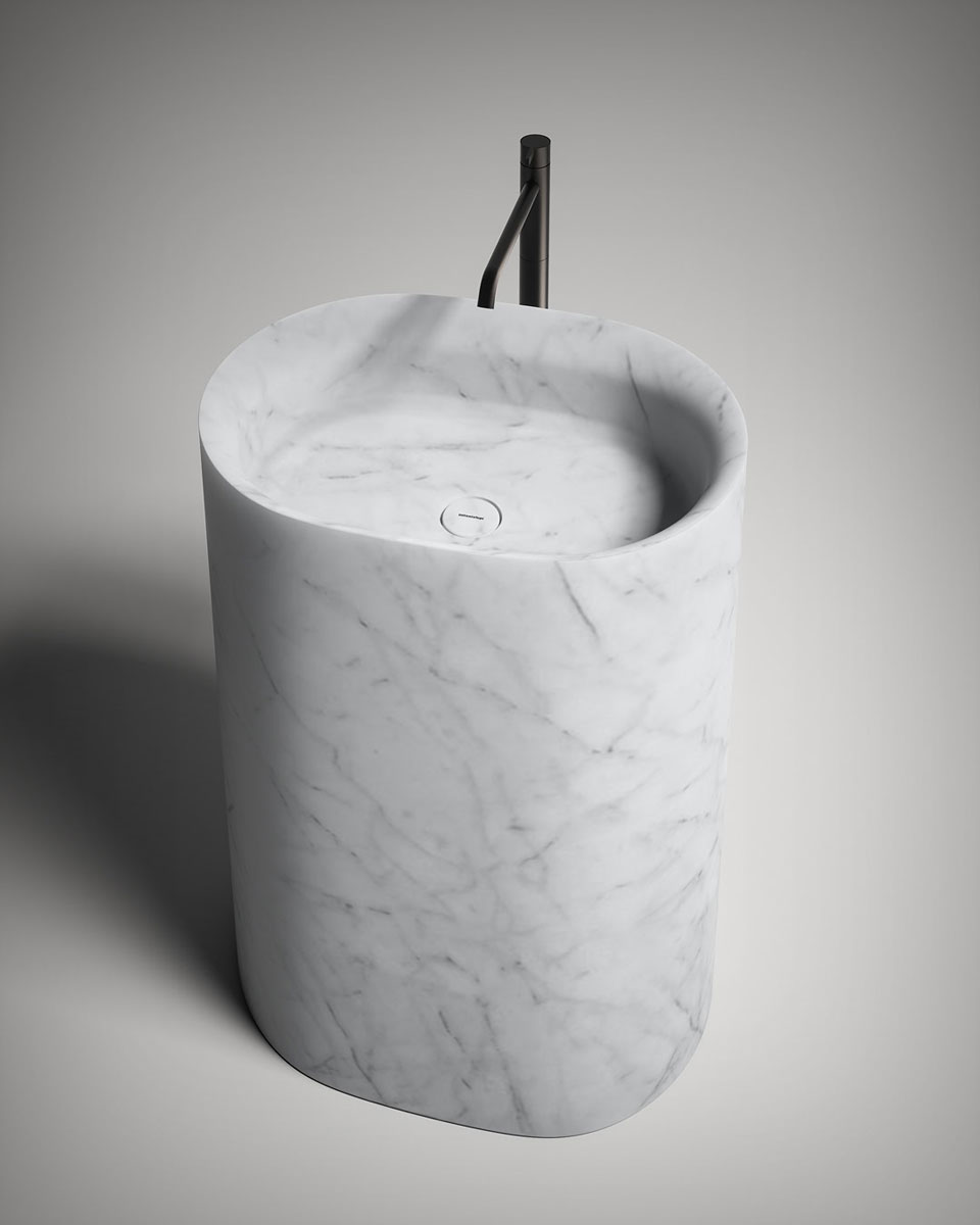 Antoniolupi Nebula Stone Freestanding Washbasin