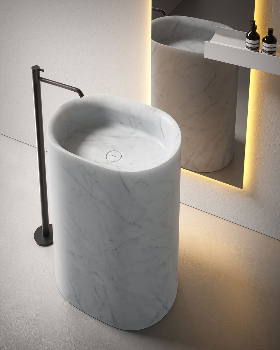 Antoniolupi Nebula Stone Freestanding Washbasin