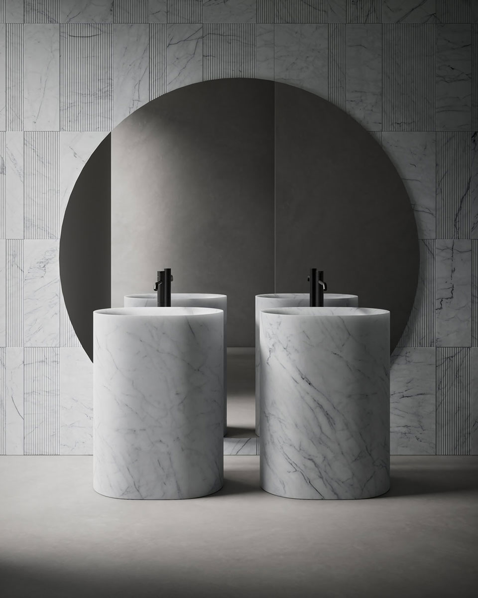 Antoniolupi Nebula Stone Freestanding Washbasin