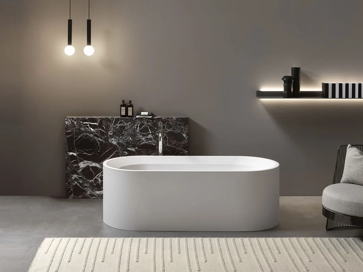 Antoniolupi Oasi Freestanding Oval Bathtub