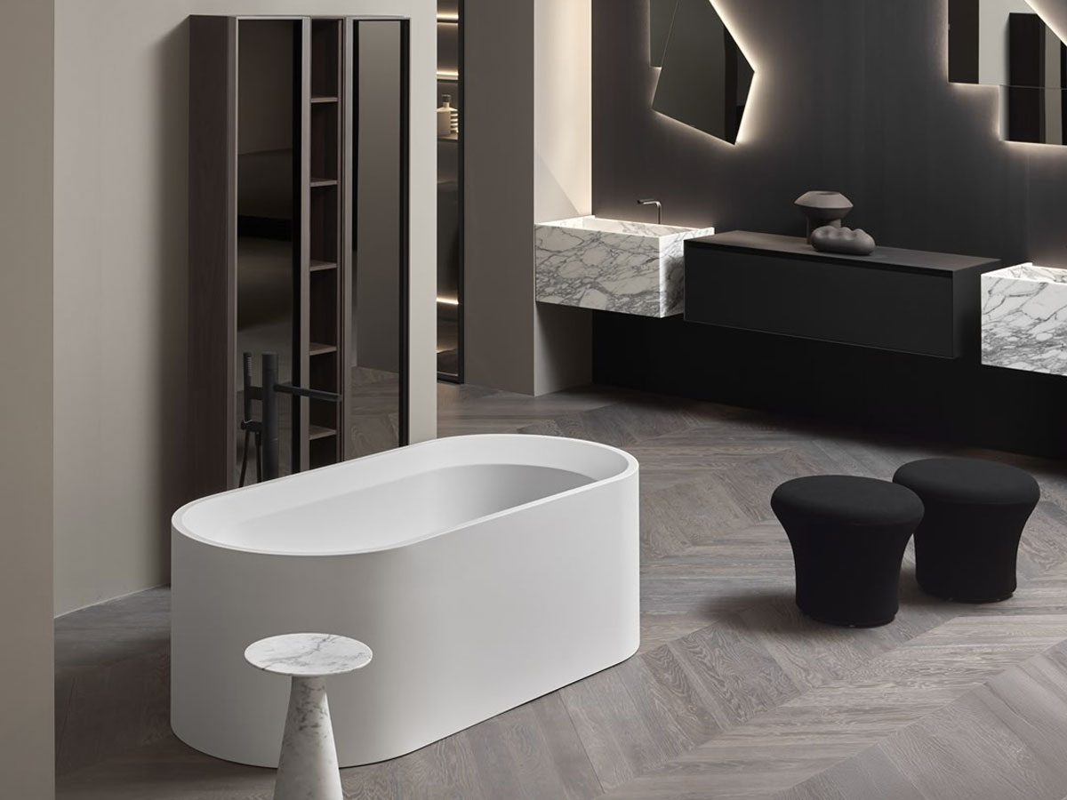 Antoniolupi Oasi Freestanding Oval Bathtub