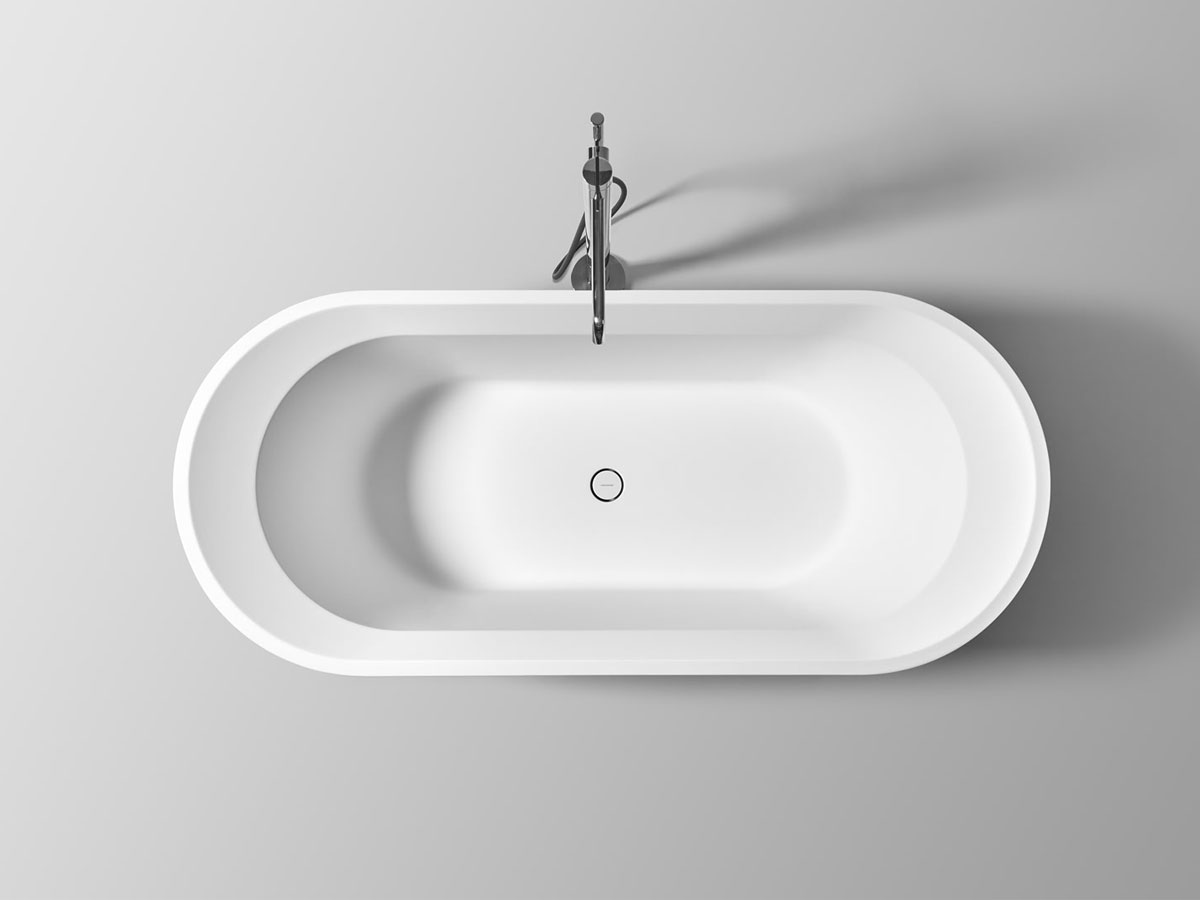 Antoniolupi Oasi Freestanding Oval Bathtub