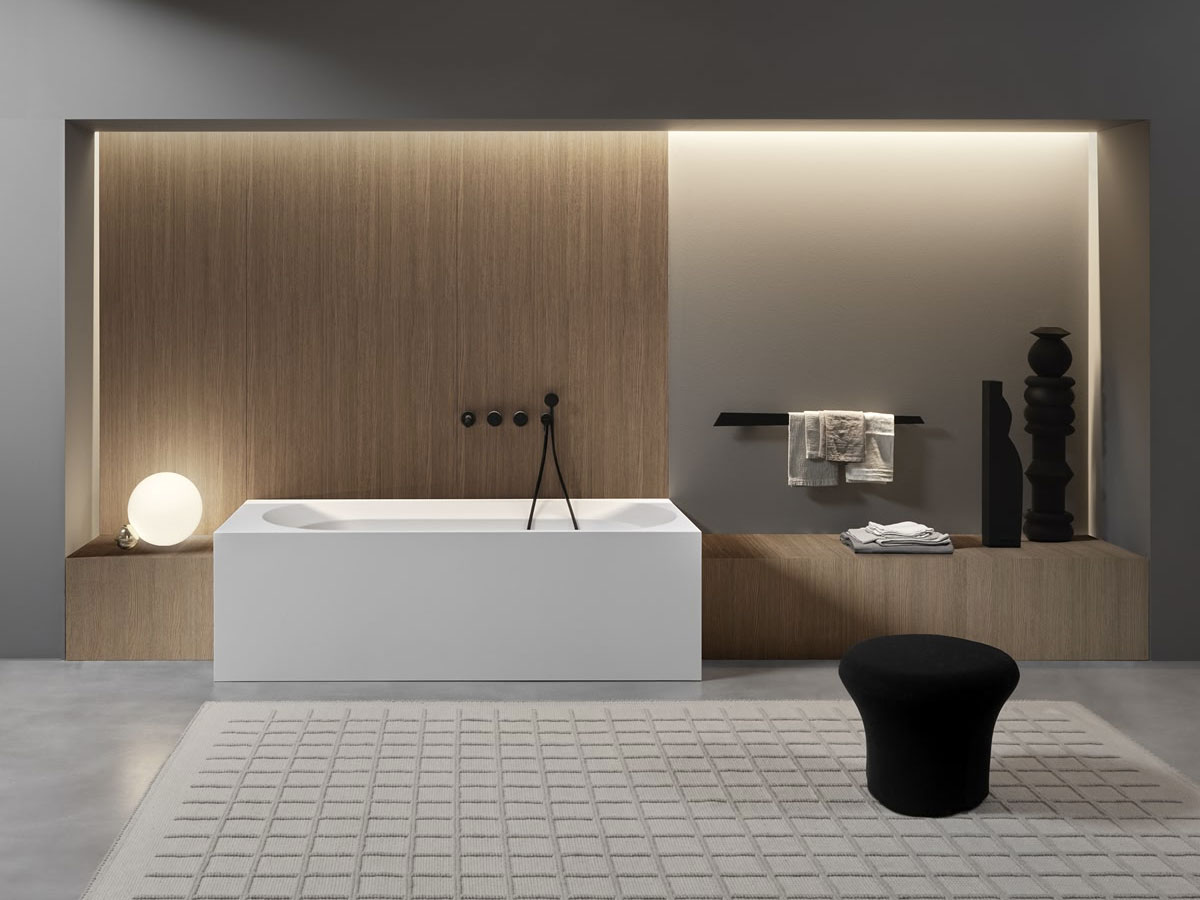 Antoniolupi Oasi Freestanding Rectangular Bathtub