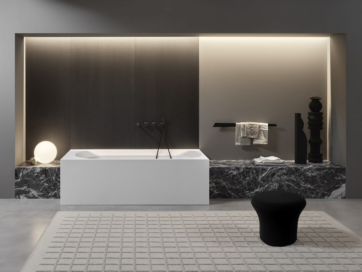 Antoniolupi Oasi Freestanding Rectangular Bathtub