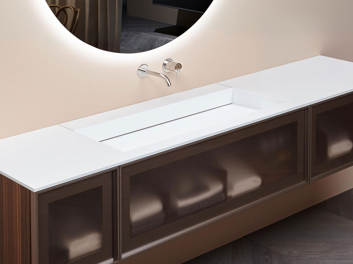 Antoniolupi Openslot Bespoke Bathroom Cabinet And Sink