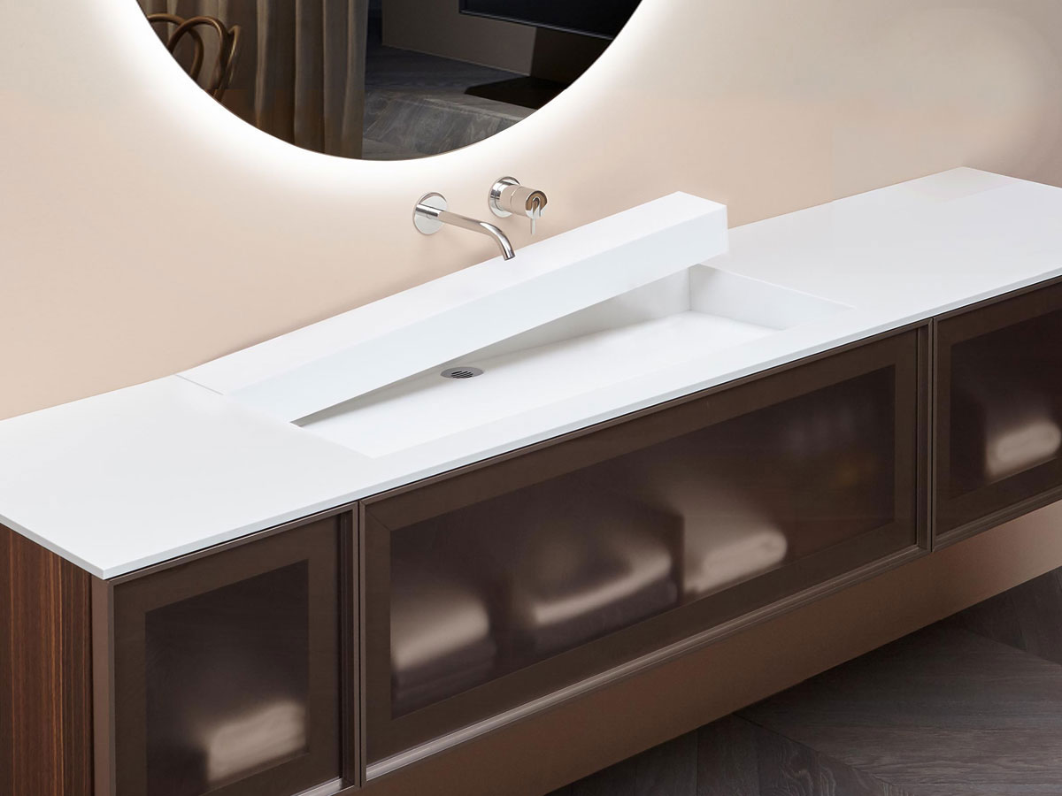 Antoniolupi Openslot Bespoke Bathroom Cabinet And Sink