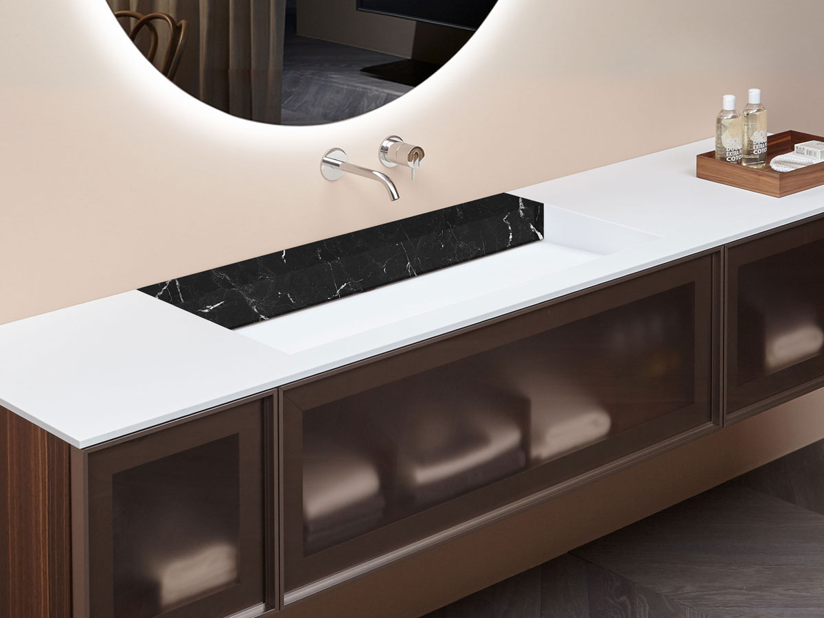 Antoniolupi Openslot Bespoke Bathroom Cabinet And Sink
