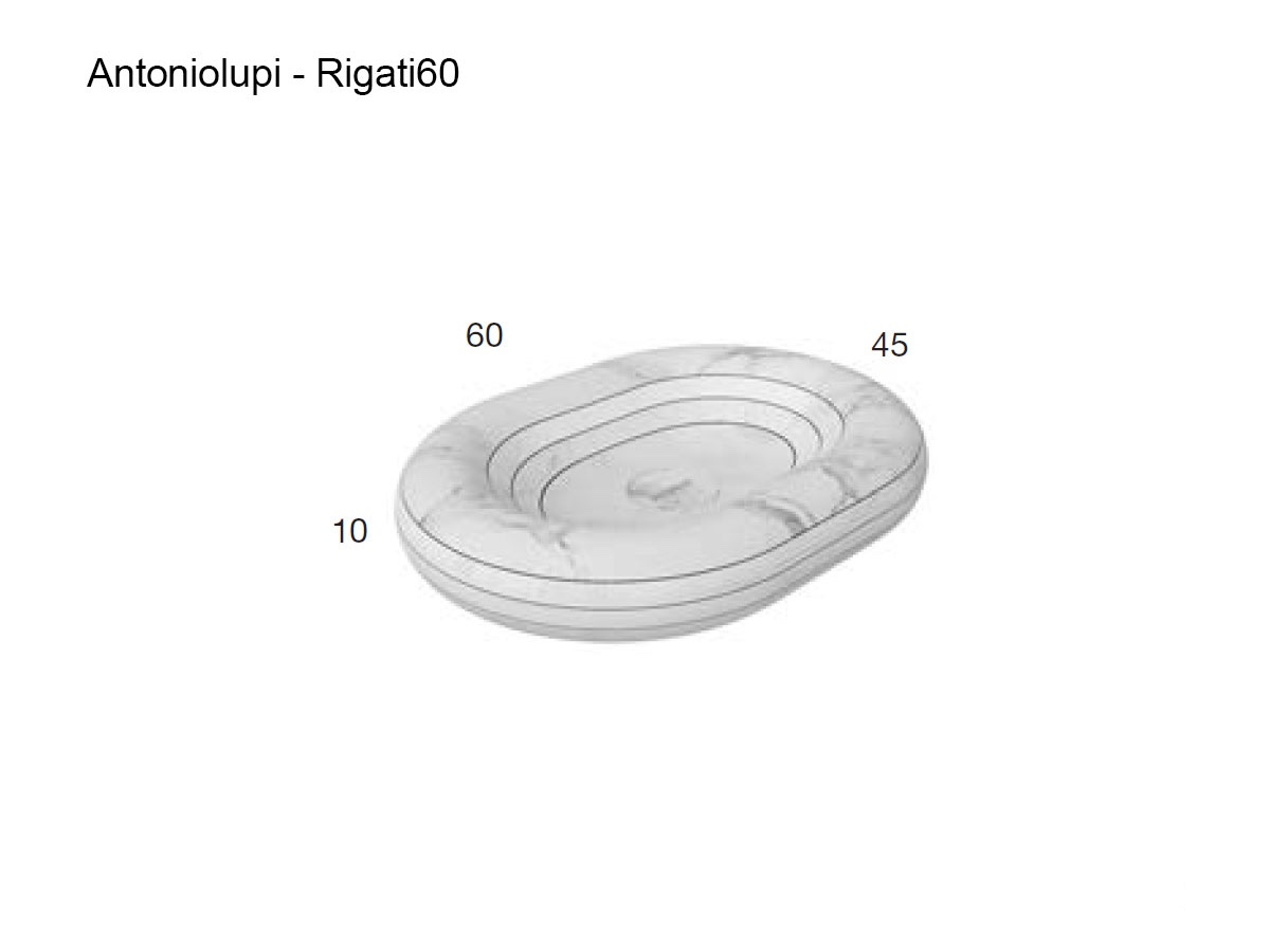 Antoniolupi Rigati60 Sink