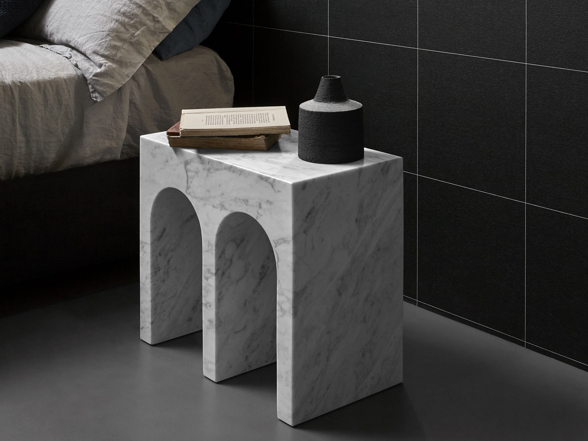 Antoniolupi Roma Marble Table Stool