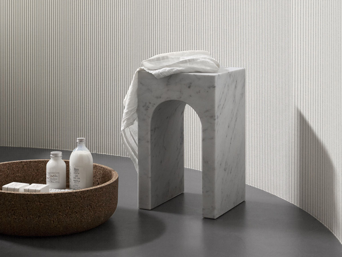 Antoniolupi Roma Marble Table Stool