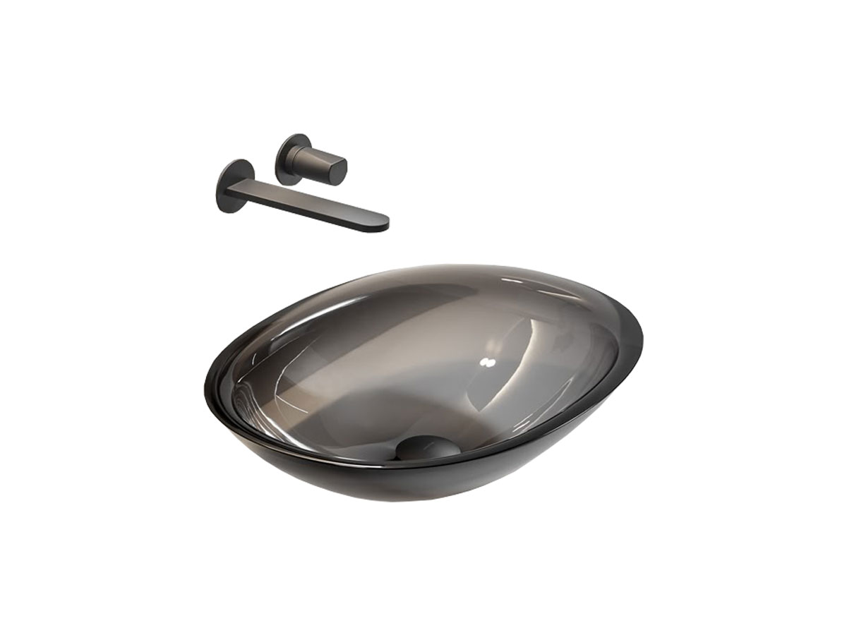 Antoniolupi Servo Cristalmood Countertop Washbasin