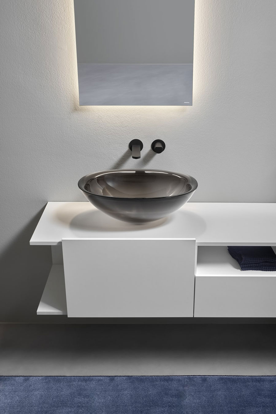 Antoniolupi Servo Cristalmood Countertop Washbasin
