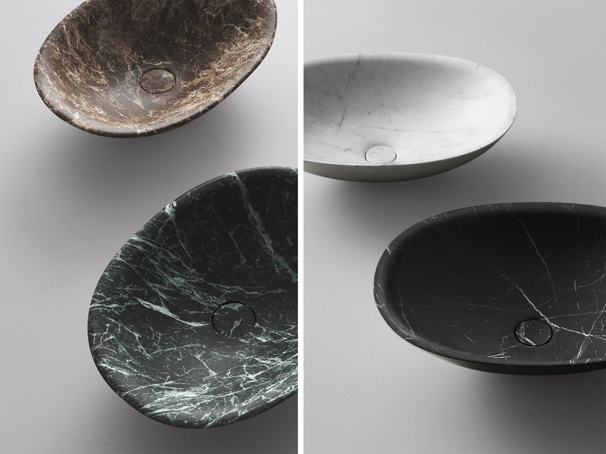 Antoniolupi Servo Stone Countertop Washbasin