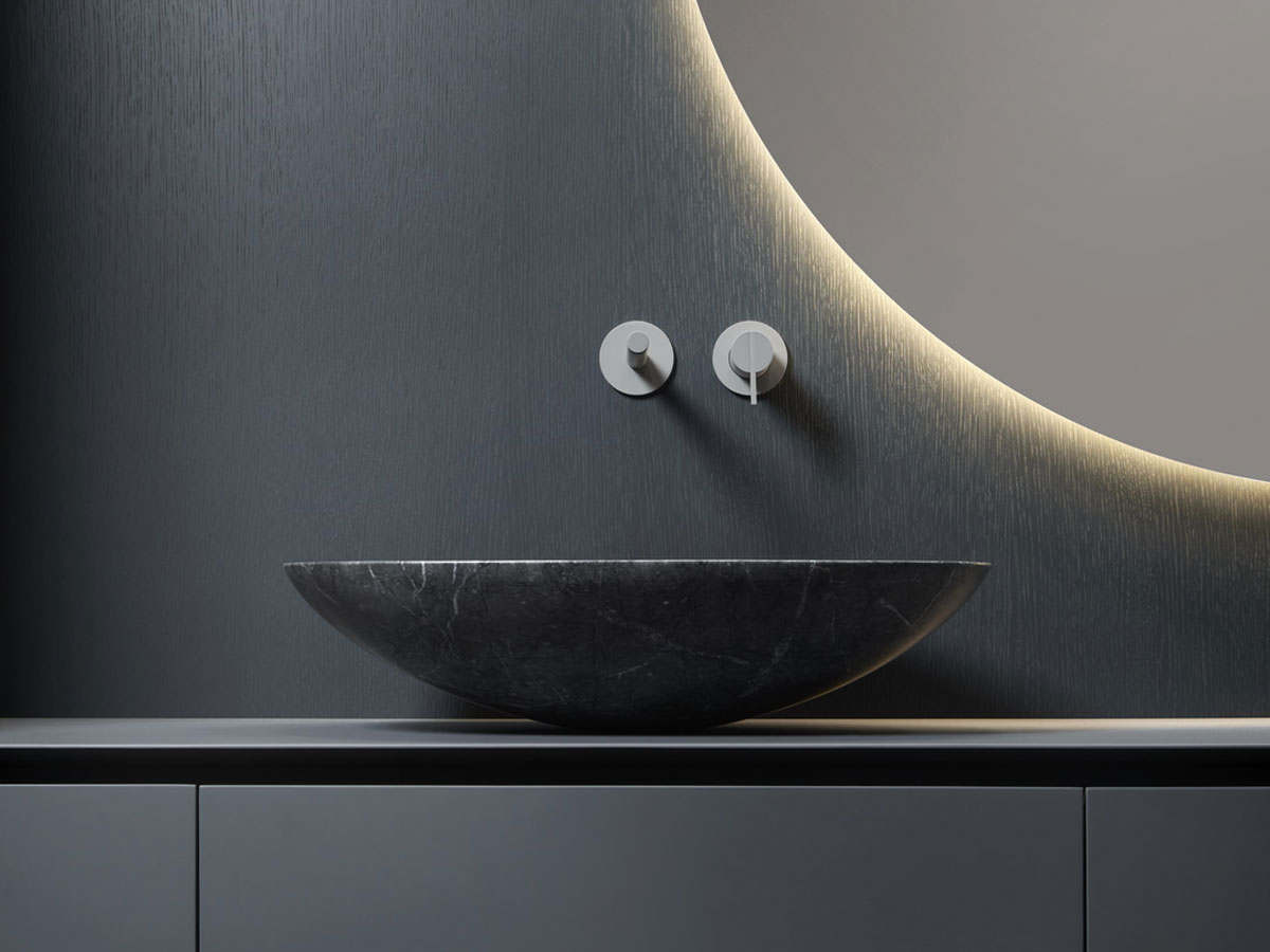 Antoniolupi Servo Stone Countertop Washbasin
