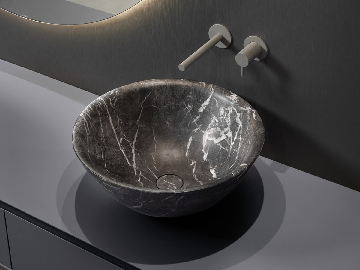 Antoniolupi Servo Stone Countertop Washbasin