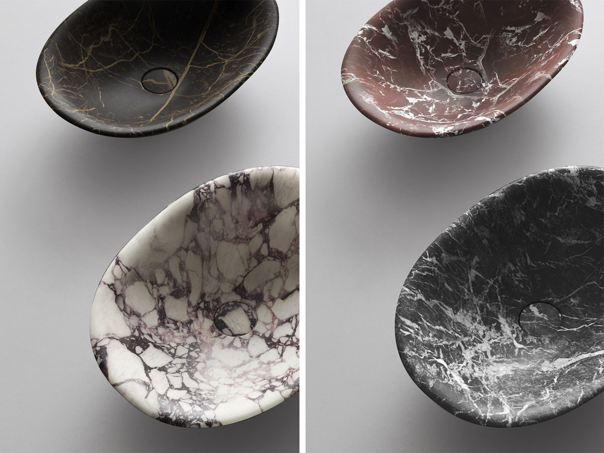 Antoniolupi Servo Stone Countertop Washbasin