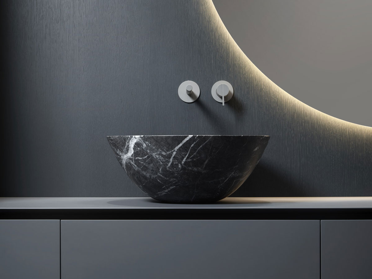 Antoniolupi Servo Stone Countertop Washbasin