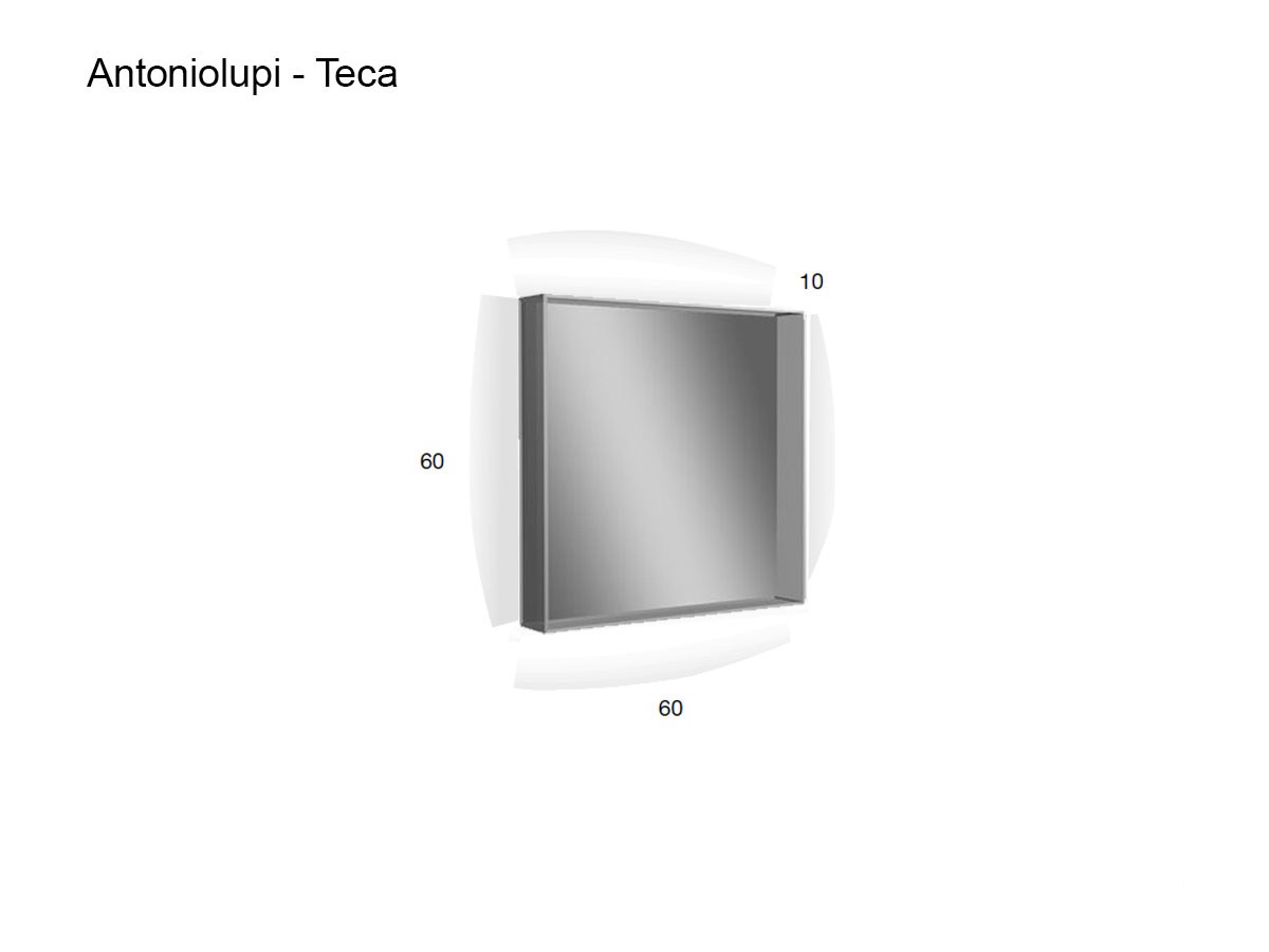 Antoniolupi Teca Mirror