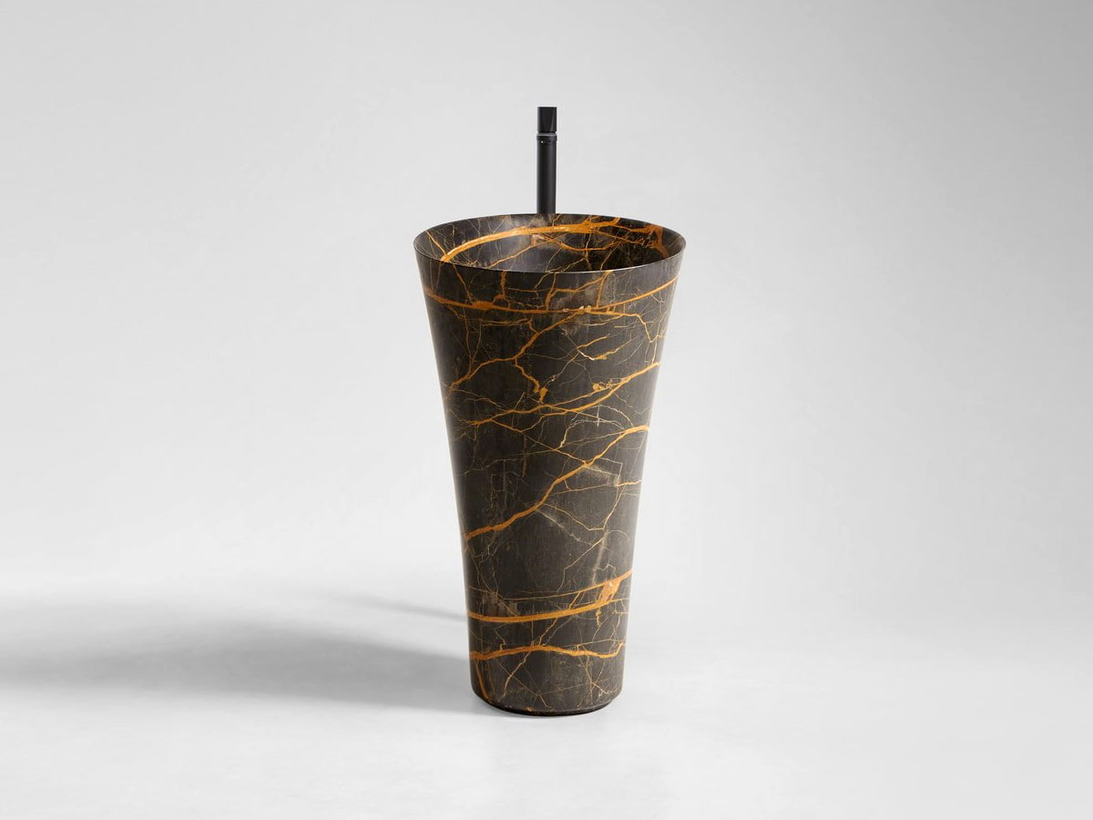 Antoniolupi Tuba Freestanding Washbasin Port Laurent Marble